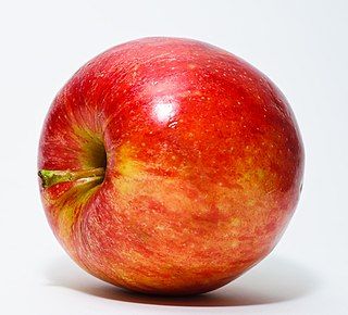 A red apple