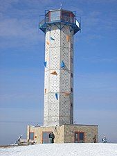 The observation tower on the Schneekopf