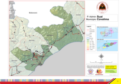 Official map of the Administrative post