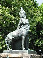 Sculpture of Wolves, Huntington State Park, Redding, Connecticut