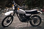 Example of an ordinary motorcycle (249 cc) (Yamaha XT250)