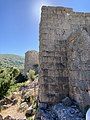 The fortifications of ancient Aigosthena in the Megarid.