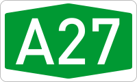 File:Autokinetodromos A27 number.svg