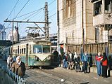 Kinki Sharyo electric train manufactured for Cairo