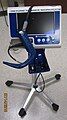 Glidescope video laryngoscope, incorporating a CMOS active pixel sensor video camera and a high resolution LCD monitor