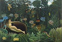 Henri Rousseau, The Dream, 1910, Museum of Modern Art, New York City