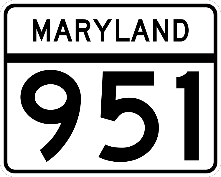 File:MD Route 951.svg