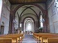 Interior, looking toward the choir