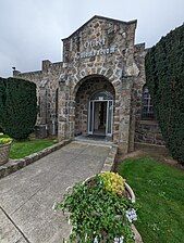 Entrance to columbarium