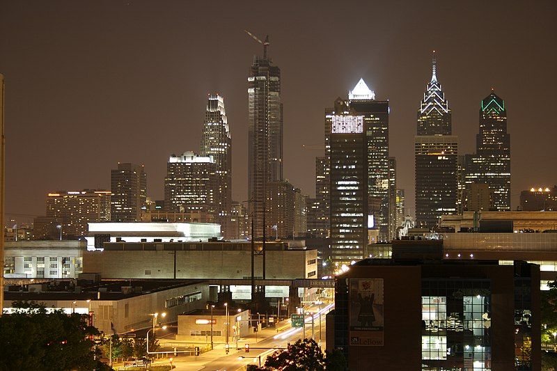 File:Philadelphia Night Skyline.jpg