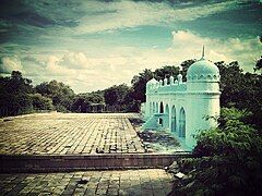 Qibla wall in Qutb Shahi