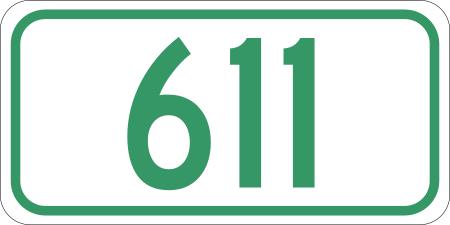 File:Saskatchewan Route 611.svg