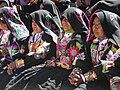 Image 40Quechua women in festive dress on Taquile Island on Lake Titicaca, west of Peru (from Indigenous peoples of the Americas)