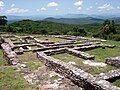 The Cuetlajuchitlán archeological site sits atop the Autopista del Sol