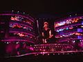 Stones on stage, Bigger Bang Tour, Twickenham, London, England, August 2006.