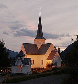 View of the village church