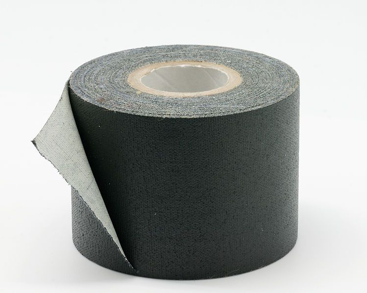 File:Black gaffer tape.jpg