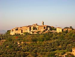 View of Castelmuzio