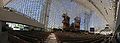 Panorama of Crystal Cathedral's interiors.