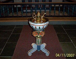 Baptismal font