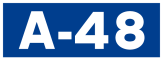 Autovía A-48 shield}}