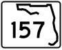 State Road 157 marker