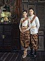 Image 50Khmer couple in traditional clothing (from Culture of Cambodia)