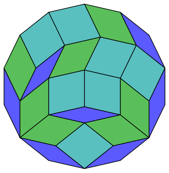 File:14-gon-dissection-random.svg