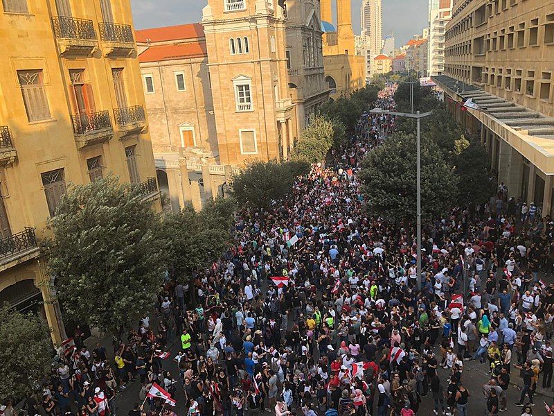 File:Beirut Protests 2019.jpg