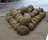 Stone balls used in the Siege of Algeciras (1342–44)