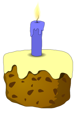 File:Cake and candle.svg