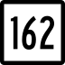 Route 162 marker