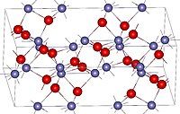 Crystal structure of hematite