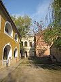 Keszthely Synagogue as seen from the courtyard of the Pethő House