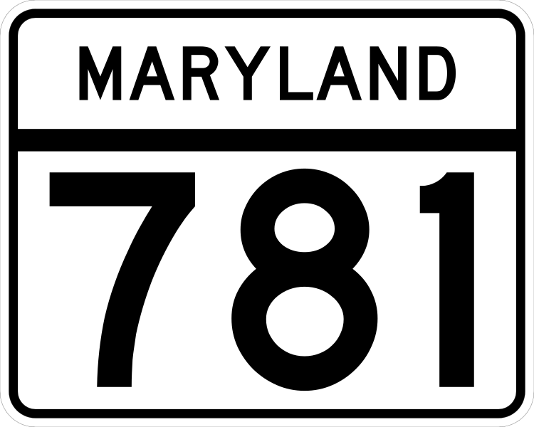 File:MD Route 781.svg