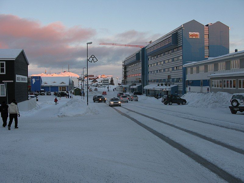 File:Nuuk main road.JPG