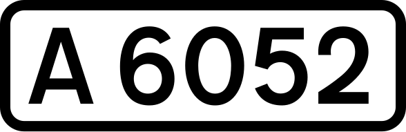 File:UK road A6052.svg