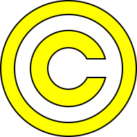 File:Yellow copyright.svg