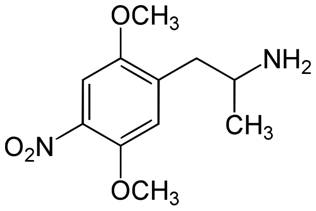 File:2,5-Dimethoxy-4-nitroamphetamine.svg