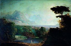 Alpheus and Arethusa by John Martin (1832)