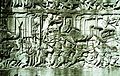 Image 9Archers mounted on war elephants, stone relief at the Bayon (from History of Cambodia)