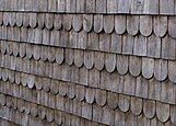 Wood shingles.