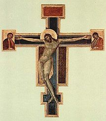 Cimabue. The Crucifix of Santa Croce, 1287