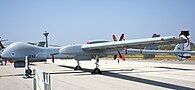 An IAI Eitan UAV of 210 Squadron "White Eagle" from Tel Nof