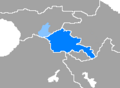 Armenian language distribution (2024).