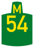 Metropolitan route M54 shield