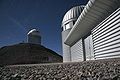 Euler Telescope and the ESO 3.6 m Telescope (background).