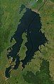 Image 9Satellite image of Lake Kivu (from Tsunamis in lakes)