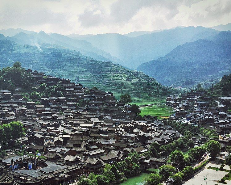 File:Xijiang Miao Village.jpg