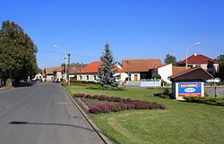 Centre of Úhřetice